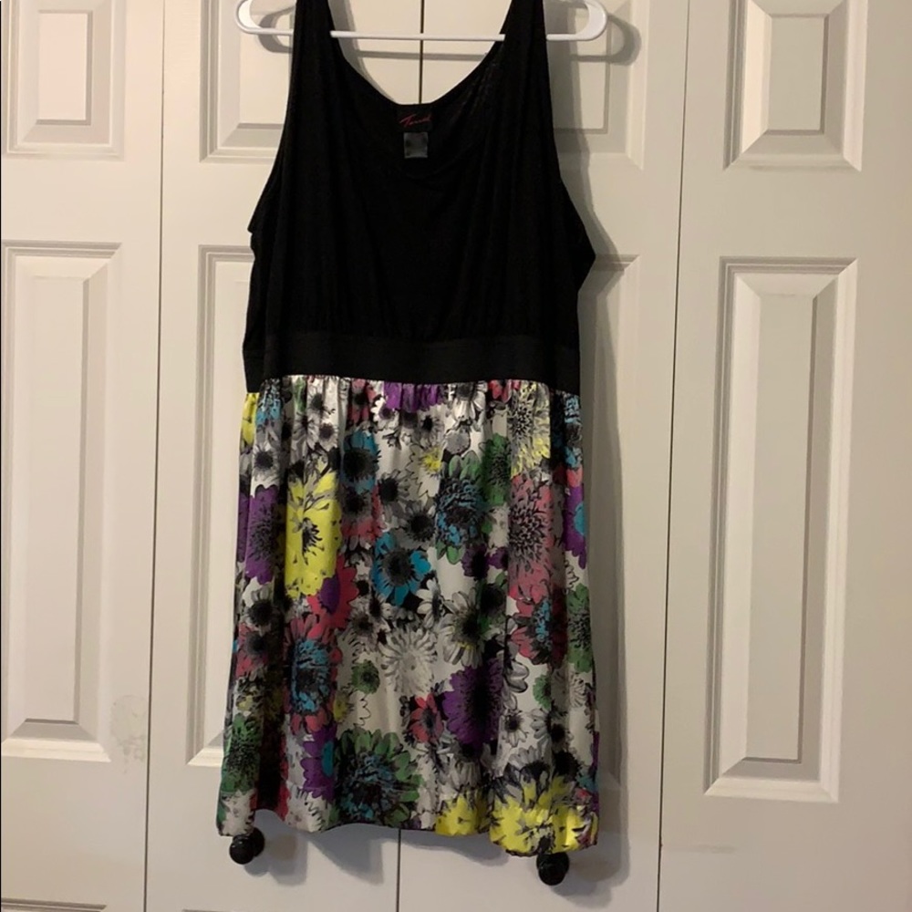 Torrid floral tank dress